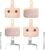 BUCKLOS Bike Brake Pads 4 Pairs Disc Brake Pads for Bicycle, mountain bike Electric Bike Brake Pads Replacement