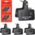 Bike Brake Pads 2 Pairs/4 Pairs for TRP Tektro Shimano MT200 Deore Br-M575 M525 M515 T615 T675 M505 M495 M486 M485 M475,Disc Brakes Pads for Bicycle Mountain/Electric/Road/MTB