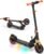 Kids Electric Scooter with 15km Range,6.5″ Solid Tires,150W Motor, Foldable Aluminium Frame, Max 16km/h, Adjustable Height 75–100cm, LED Side Lights, Dual Brake System