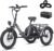 Fafrees F20 MATE Electric Tricycle Adults, Foldable Electric Trike Cargo Ebike, Hydraulic Brakes Fat Tire 3 Wheel Electric Bike for Men & Women