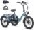 Fafrees F20 Mate E-Bike, 20-Inch Foldable Electric Trike, 18.2Ah/21AH/25AH Removable Battery, Electric Cargo Tricycle for Adults Senior, 15.5MPh, Range 110km/130km/150km
