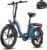 Fafrees F20 PRO Electric Bicycle, 20 * 3.0-inch Women Men Folding Electric Bike, 250W Electric Mountain Bike, 15.5mph, Low-Step Aluminum Alloy Frame, Range 90-120km