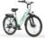 HillMiles MileCity1 26″ Electric Bike for Adults, 7 Speed ​​Electric Bicycle with 36V 13Ah Removable Battery, 25km/h & 80-100km Range E Bike for Urban Commuters with Rear Rack, IP65 Waterproof