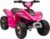 HOMCOM 6V Kids Electric Ride on Car All Terrain Vehicle Toy Quad Bike w/Forward Reverse Functions Toddlers for 18-36 Months Old Pink
