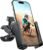 Miracase Bike Phone Holder:【Unblock Camera】 Universal Motorbike Phone Mount Accessories,Fit for iPhone 17 16 15 14 13 12 Pro Max,Samsung and All Mobile Phones,Black