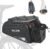 NDakter Bike Bags, 10L Bicycle Pannier Bag for Cycle Rear Rack Waterproof 3 in 1 Ebikes Trunk Bag, Reflective Electric Bike Saddle Panniers Bag with Shoulder Strap (10L EVA Hard Shell Waterproof)