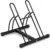 Oypla Double Heavy Duty Bike Bicycle Floor Parking Stand Holder Storage Rack
