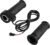 1 Pair E Bike Full Twist Throttle Handle, 12V-72V 3 Pin Electric Bicycle Speed Control Handle, Throttle Grip for Ebike Scooter Fits 22mm Handlebar Waterproof Connector Black