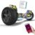 RCB Hoverboard 8.5″ all terrain hoverboards, APP control function, integrated LED Bluetooth with powerful motor, electric skateboard self balance scooter, gift for Kids and Adults