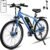 RCB 26-inch Electric Bike, RK15 City E-Bike, Adult EBike, 250W Motor, 7 Speed, 36V 10.4Ah Removable Battery, Range 35-90km