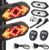 2 Sets Bike Tail Light with Turn Signals Wireless Remote Electric Scooter Turn Signals USB Rechargeable Waterproof Flickers & Constant Light