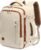VANKEV Ryanair Cabin Bag 40x20x25 Underseat 20L Travel Bag Hand Luggage Backpack Carry-ons Bag Cabin Size Suitcases for Airplanes Flight Bag Travel Ruscksack Fit 14 Inch Laptop Beige