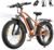 VARUN Electric Bike, 26″ 4.0 Fat Tire Mountain Ebike for Adult, 48V 18Ah Battery, 150KM Long Range, 250W 80Nm Motor, Rear Rack, Max 330LBS, 7 Speed, All-Terrain Electric Bicycle for Off Road & Commute