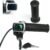 WMLBK Electric Bike Throttle Grip, Half-Twist Throttle, Accelerator Throttle Handle with LED Power Indicator Key Lock for Electric Bikes Scooters (48V)