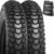 YunSCM 2Pcs Foldable 26 inch E-Bike Fat Tyres 26×4.0 Tires 98-559 Bicycle Tyres and 26″ Inner Tubes AV Schrader Valve Compatible with 26×4.0 Electric Bike/Mountain/Road Bike Tyres & Tubes
