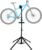 ZENO Bike Stand | Bike Repair Stand | Heavy Duty Folding Bicycle Workshop Stand | Height Adjustable Bike Rack | Mountain Bike Work Tool with a Front Wheel Stabilizer | 193CM